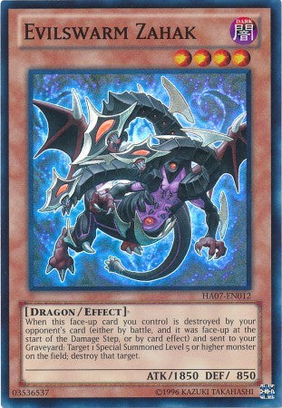 Evilswarm Zahak - HA07-EN012 - Super Rare - Unlimited available at 401 Games Canada