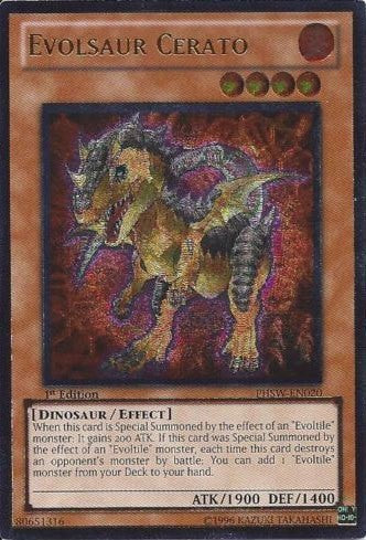 Evolsaur Cerato - PHSW-EN020 - Ultimate Rare - 1st Edition available at 401 Games Canada