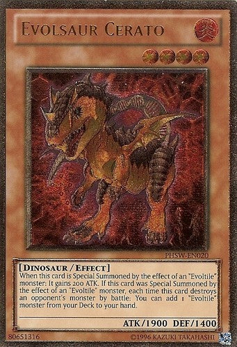 Evolsaur Cerato - PHSW-EN020 - Ultimate Rare - Unlimited available at 401 Games Canada