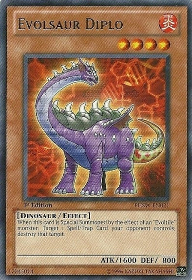 Evolsaur Diplo - PHSW-EN021 - Rare - 1st Edition available at 401 Games Canada