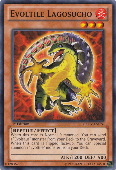 Evoltile Lagosucho - GAOV-EN026 - Common - 1st Edition available at 401 Games Canada