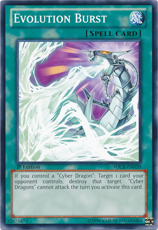 Evolution Burst - SDCR-EN020 - Common - 1st Edition available at 401 Games Canada