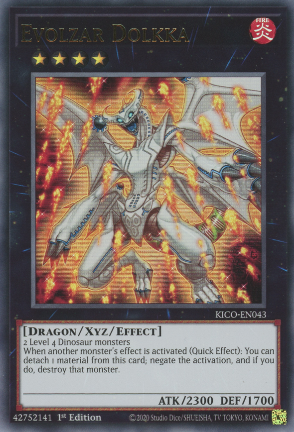 Evolzar Dolkka - KICO-EN043 - Ultra Rare - 1st Edition available at 401 Games Canada