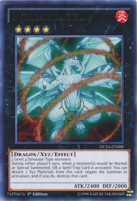 Evolzar Laggia - DUSA-EN088 - Ultra Rare - 1st Edition available at 401 Games Canada
