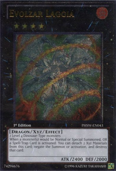 Evolzar Laggia - PHSW-EN043 - Ultimate Rare - 1st Edition available at 401 Games Canada