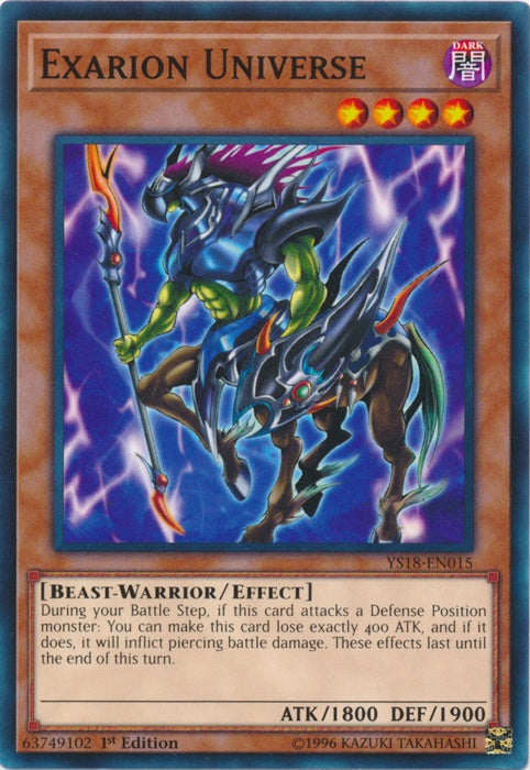 Exarion Universe - YS18-EN015 - Common - 1st Edition available at 401 Games Canada