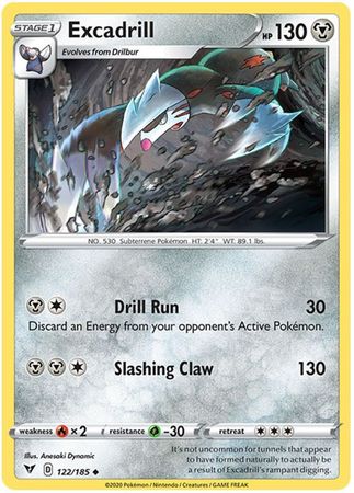 Excadrill - 122/185 - Uncommon available at 401 Games Canada