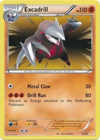 Excadrill - 17/30 - Common available at 401 Games Canada