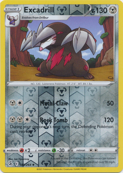 Excadrill - 183/264 - Uncommon - Reverse Holo available at 401 Games Canada