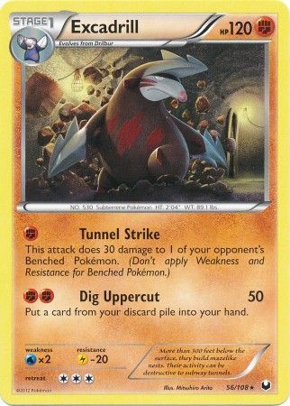 Excadrill - 56/108 - Rare available at 401 Games Canada