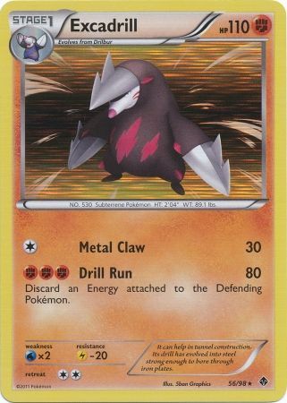 Excadrill - 56/98 - Holo Rare available at 401 Games Canada