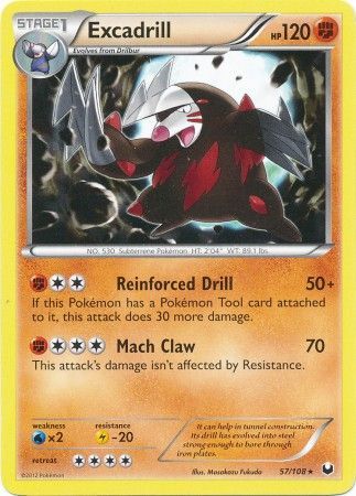 Excadrill - 57/108 - Rare available at 401 Games Canada