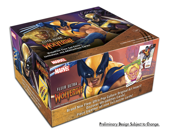 2023 Upper Deck Fleer Ultra Marvel Wolverine Hobby Box