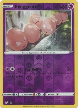 Exeggcute - 057/159 - Common - Reverse Holo available at 401 Games Canada