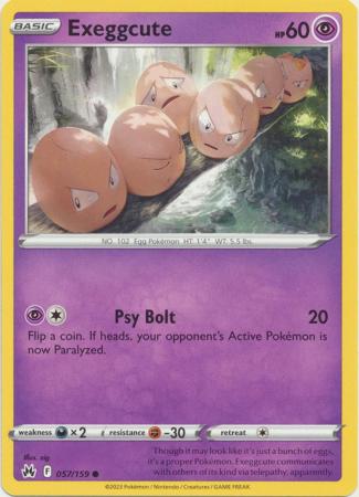 Exeggcute - 057/159 - Common available at 401 Games Canada