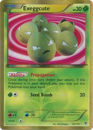 Exeggcute - 102/101 - Secret Rare available at 401 Games Canada