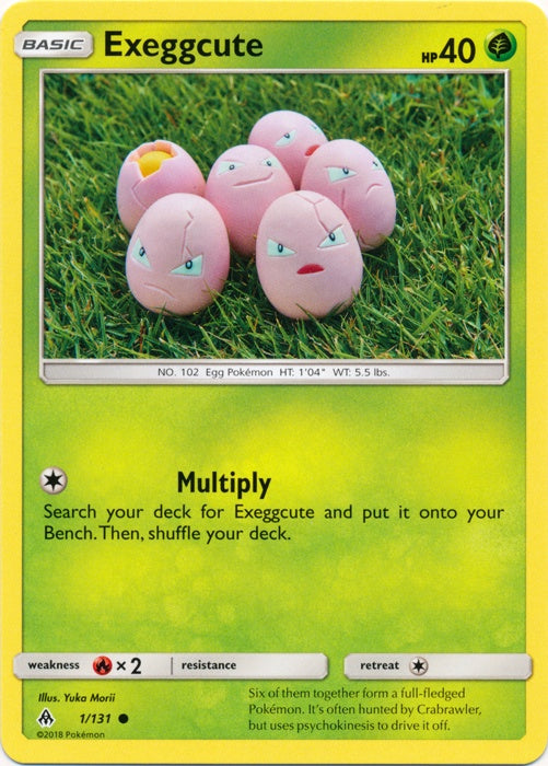 Exeggcute - 1/131 - Common available at 401 Games Canada