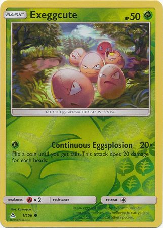 Exeggcute - 1/156 - Common - Reverse Holo available at 401 Games Canada