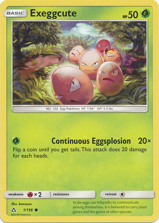 Exeggcute - 1/156 - Common available at 401 Games Canada