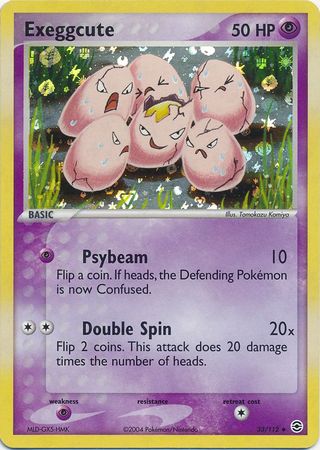 Exeggcute - 33/112 - Uncommon - Reverse Holo available at 401 Games Canada