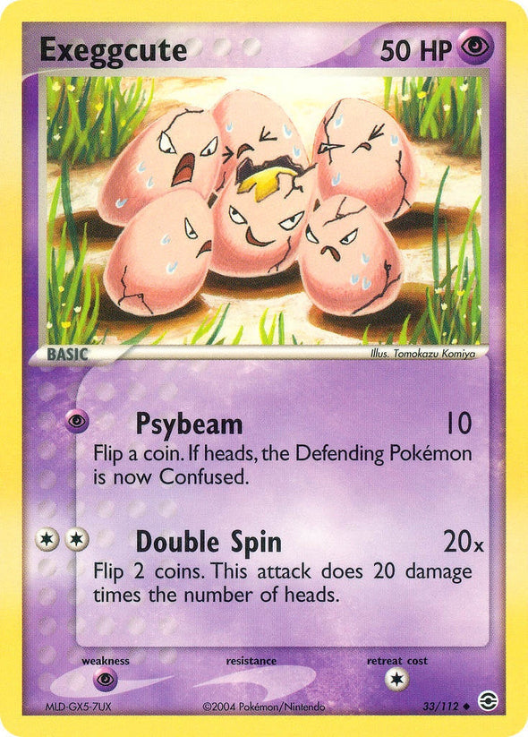 Exeggcute - 33/112 - Uncommon available at 401 Games Canada