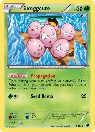 Exeggcute - 4/116 - Uncommon available at 401 Games Canada