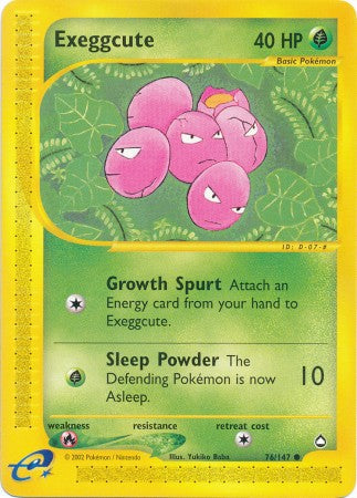 Exeggcute - 76/147 - Common available at 401 Games Canada