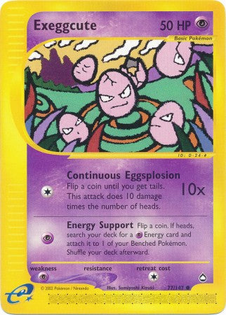 Exeggcute - 77/147 - Common available at 401 Games Canada