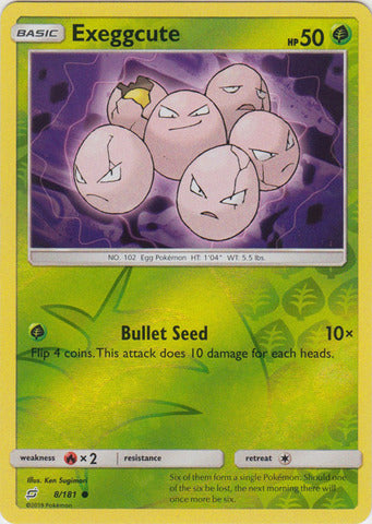 Exeggcute - 8/181 - Common - Reverse Holo available at 401 Games Canada
