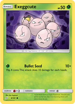 Exeggcute - 8/181 - Common available at 401 Games Canada