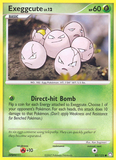 Exeggcute - 82/123 - Common available at 401 Games Canada