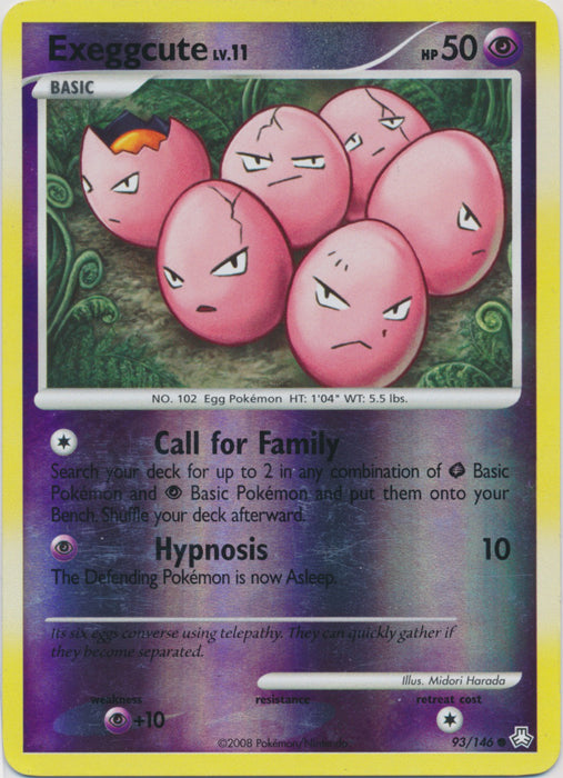 Exeggcute - 93/146 - Common - Reverse Holo available at 401 Games Canada