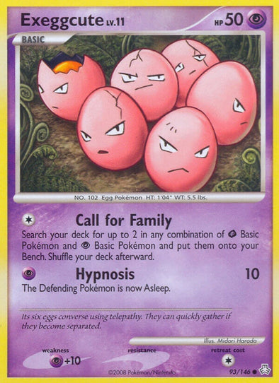 Exeggcute - 93/146 - Common available at 401 Games Canada