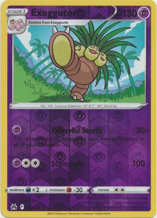 Exeggutor - 058/159 - Rare - Reverse Holo available at 401 Games Canada