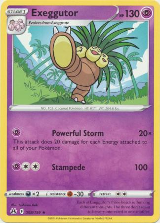 Exeggutor - 058/159 - Rare available at 401 Games Canada