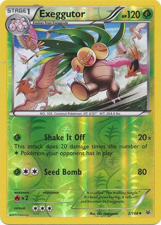 Exeggutor - 2/108 - Uncommon - Reverse Holo available at 401 Games Canada