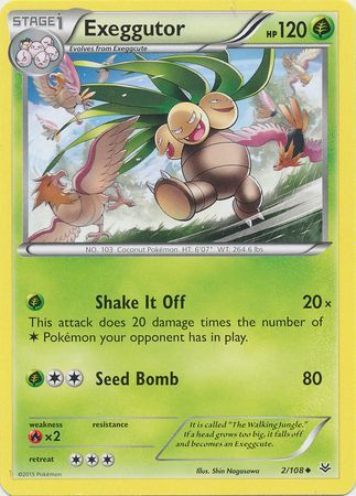 Exeggutor - 2/108 - Uncommon available at 401 Games Canada