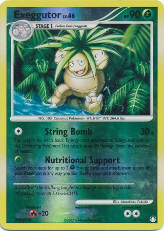 Exeggutor - 24/123 - Rare - Reverse Holo available at 401 Games Canada