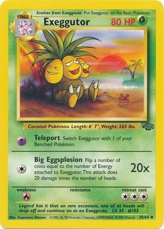 Exeggutor - 35/64 - Uncommon - Unlimited available at 401 Games Canada