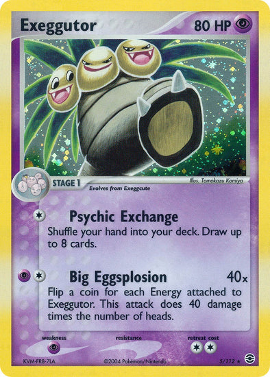 Exeggutor - 5/112 - Holo Rare available at 401 Games Canada