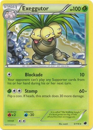 Exeggutor - 5/116 - Rare available at 401 Games Canada