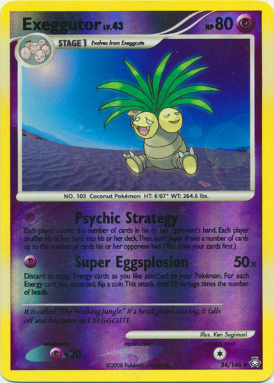 Exeggutor - 54/146 - Uncommon - Reverse Holo available at 401 Games Canada