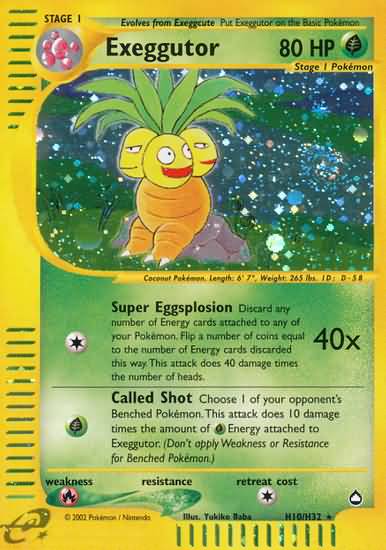 Exeggutor - H10/H32 - Holo available at 401 Games Canada