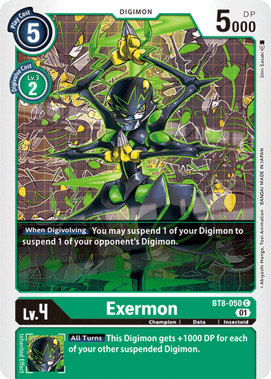 Exermon - BT8-050 - Common available at 401 Games Canada