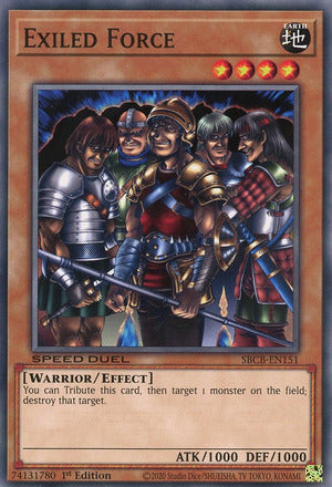 Exiled Force - SBCB-EN151 - Common - 1st Edition available at 401 Games Canada