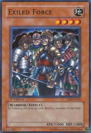 Exiled Force - SD5-EN010 - Common - 1st Edition available at 401 Games Canada