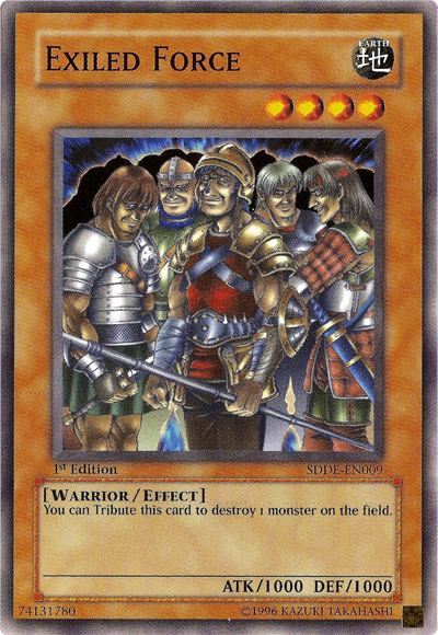 Exiled Force - SDDE-EN009 - Common - 1st Edition available at 401 Games Canada