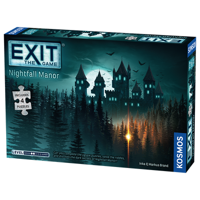 Exit The Game - Nightfall Manor with Puzzle available at 401 Games Canada