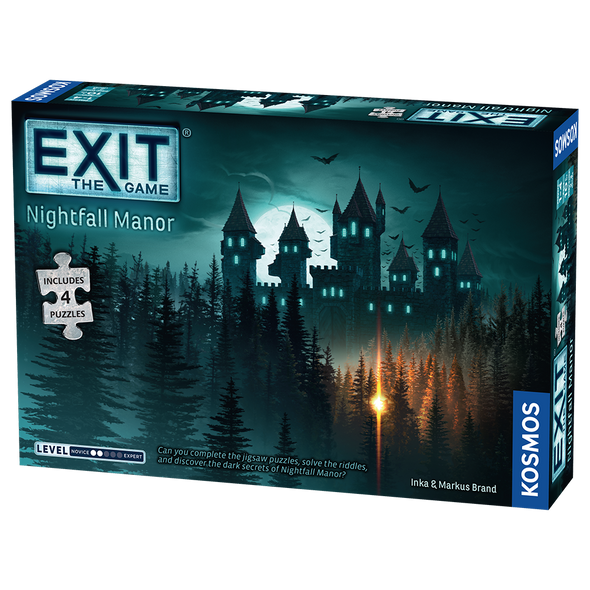 Exit The Game - Nightfall Manor with Puzzle available at 401 Games Canada