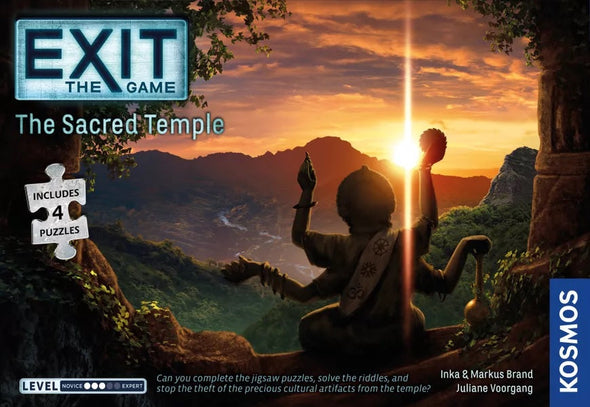 Exit The Game + Puzzle - The Sacred Temple available at 401 Games Canada